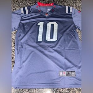 Drake Maye New England Patriots Rivalary Jersey Mens Large